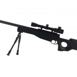 M59P (L96) Spring avec lunette & bipied - Noir - Double Eagle