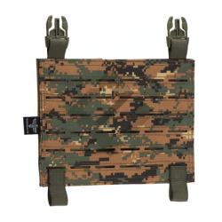 Panel MOLLE pour plate carrier Reaper QRB - MARPAT Woodland - Invader Gear