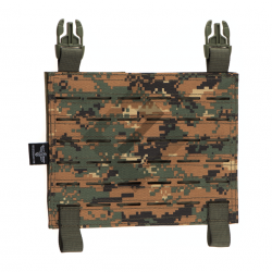 Panel MOLLE pour plate carrier Reaper QRB - MARPAT Woodland - Invader Gear