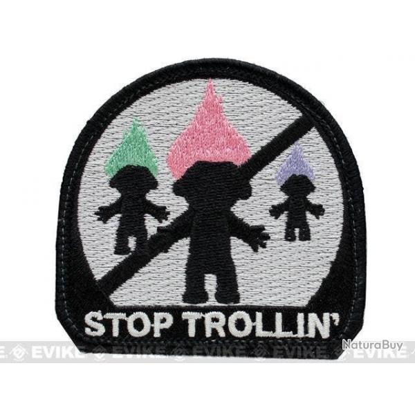 Patch "Stop Trollin" - Gris - Evike