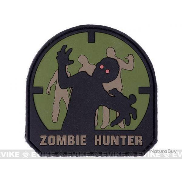 Patch PVC "Zombie Hunter" 50mm - Vert - Matrix