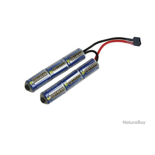Batterie Intellect Ni-MH 8,4V 1600mAh type double stick - T-Dean - G&P