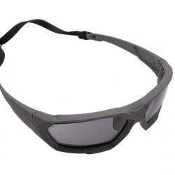 Lunettes balistiques Shadowstrike Essential Kit - Gris & Verres Clairs + Fumés - Revision