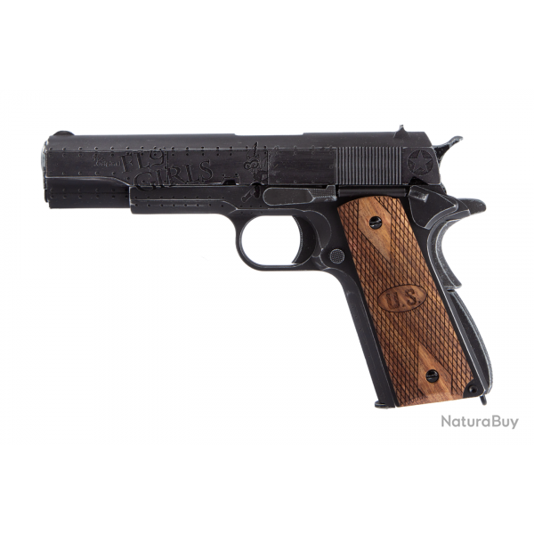 Auto Golddnance 1911 Fly Girl GBB - Noir - Cybergun