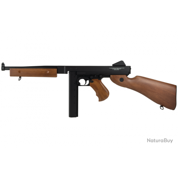 Thompson M1A1 Military AEG - Noir & Bois - Cybergun/Cyma