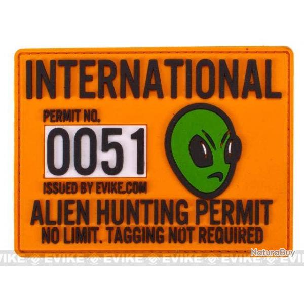 Patch Alien Hunting Permit - Evike