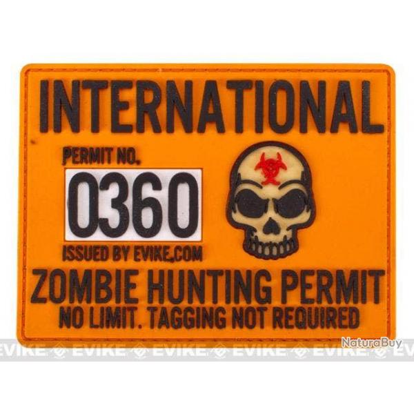 Patch Zombie Hunting Permit - Evike