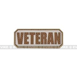 Patch PVC Veteran Tag - Tan - Matrix