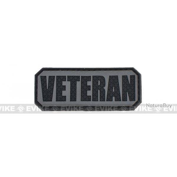 Patch PVC Veteran Tag - Gris - Matrix