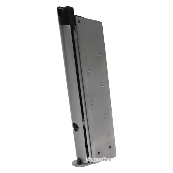Chargeur gaz 15 BBs pour 1911 GBB - Silver - WE