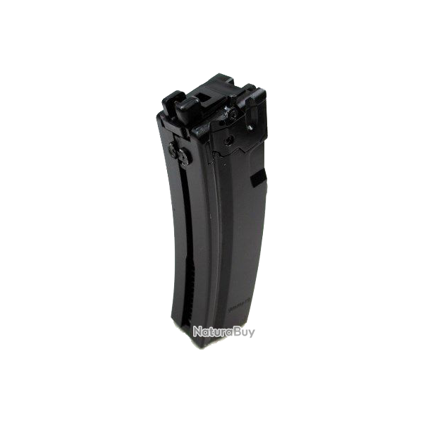 Chargeur gaz court 15 BBs pour NP5 Apache GBB - Noir - WE