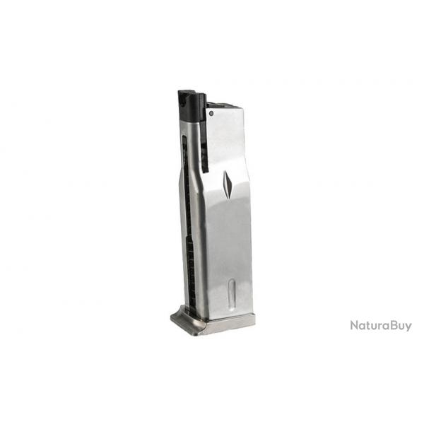 Chargeur gaz 15 BBs pour Makarov GBB - Silver - WE