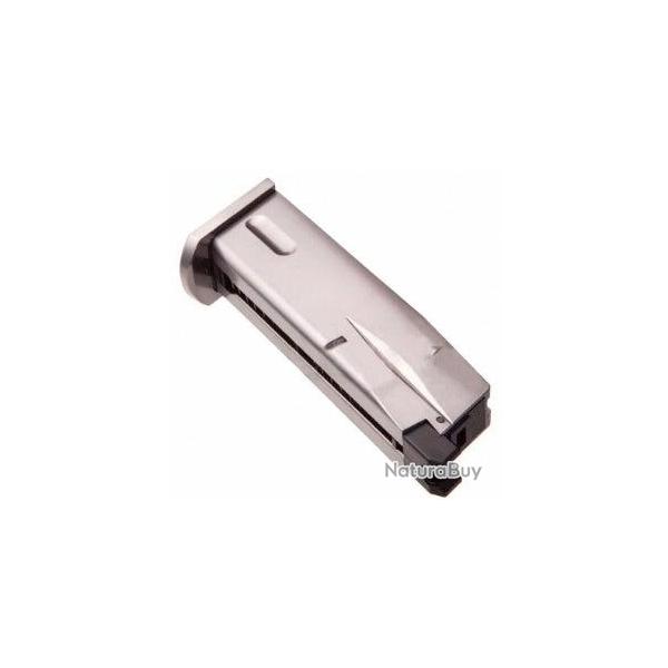 Chargeur gaz 15 BBs pour M84 Cheetah "Mini 92" GBB - Silver - WE