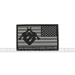 Patch PVC USA Evike - Inversé / Gris - Evike