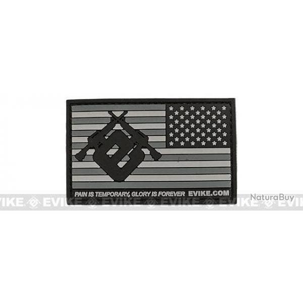 Patch PVC USA Evike - Invers / Gris - Evike