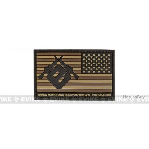 Patch USA Evike invers - Tan - Evike