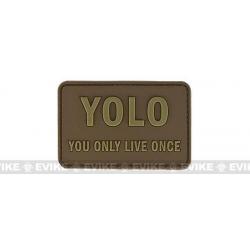 Patch "YOLO" - Tan - Matrix