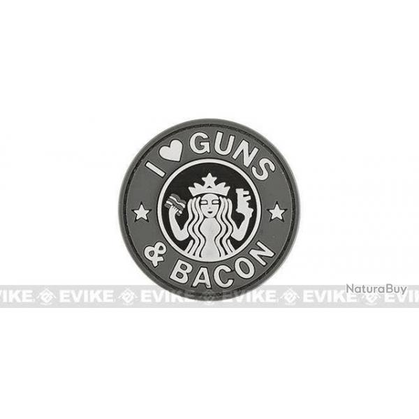Patch PVC Guns & Bacon - Gris - Matrix