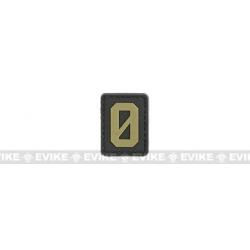 Patch "0" - Noir & Tan - Evike