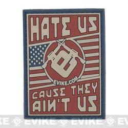 Patch "They Hate Us Cause They Ain't Us" - Full Color - Evike