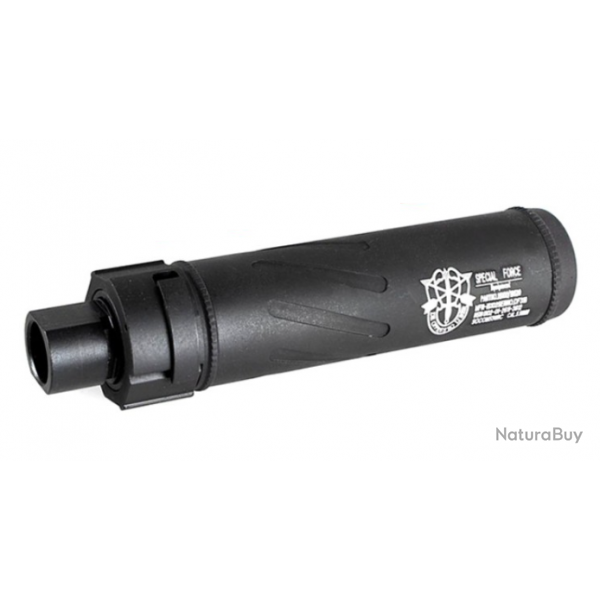 Silencieux QD SOCOM 5.56 RC pour filetage 14mm CCW - Aluminium / Noir - 5KU