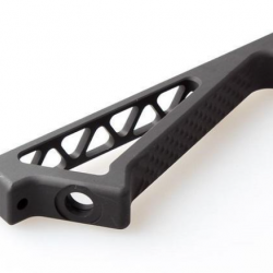 Poignée inclinée KeyMod type K20 - Aluminium / Noir - 5KU