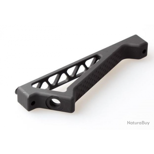 Poigne incline KeyMod type K20 - Aluminium / Noir - 5KU