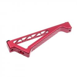 Poignée inclinée KeyMod type K20 - Aluminium / Rouge - 5KU