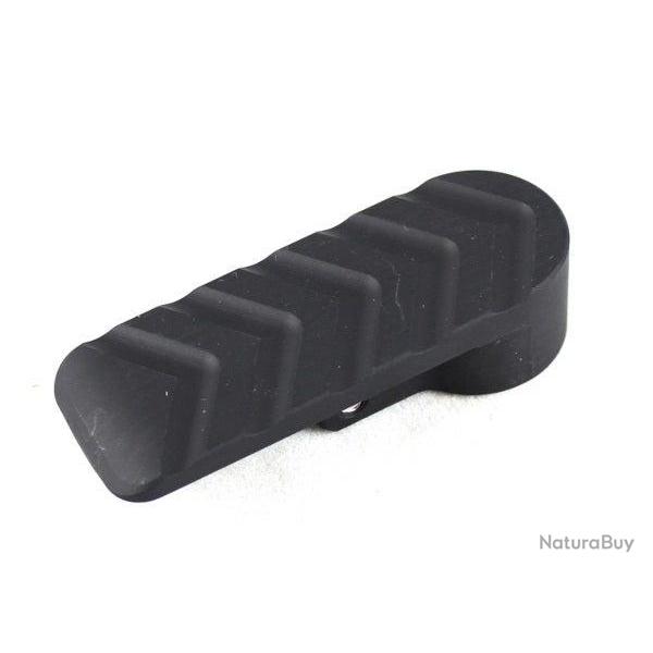 Talon de tube de crosse Lightweight pour M4 AEG - Aluminium / Noir - 5KU