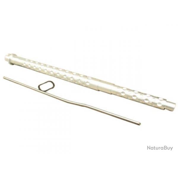 Canon externe 16.5" type SR16 E3 pour M4 AEG - 14mm CCW / Aluminium / Silver - 5KU