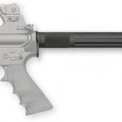 Pistol Receiver Extension Tube pour M4 AEG - Aluminium / Noir - 5KU