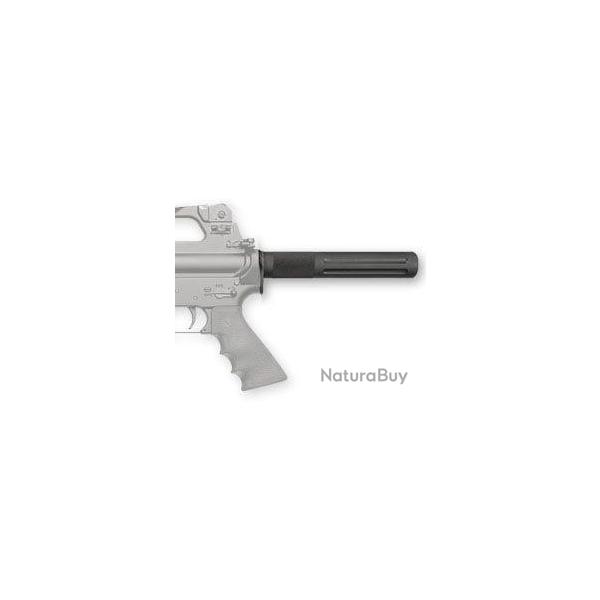 Pistol Receiver Extension Tube pour M4 AEG - Aluminium / Noir - 5KU