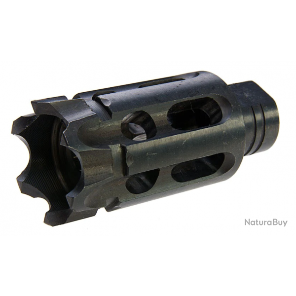 Cache-flamme type Talon Breacher - 14mm CCW / Acier / Noir - 5KU