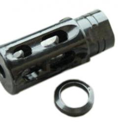 Cache-flamme type No Talon Breacher - 14mm CCW / Acier / Noir - 5KU