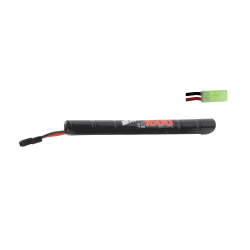 Batterie NiMH 8,4V 1600mAh type Stick - Tamiya Mini - Swiss Arms