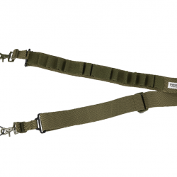 Sangle 2 points avec cartouchière 15 emplacements - Olive Drab - Swiss Arms