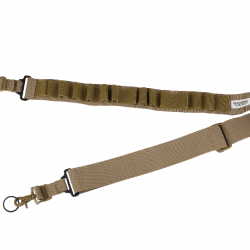 Swiss Arms - Sangle 2 points avec cartouchière 15 emplacements - Tan
