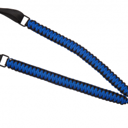 Sangle 1 point détache rapide - Paracorde - Black & Bleu - Swiss Arms