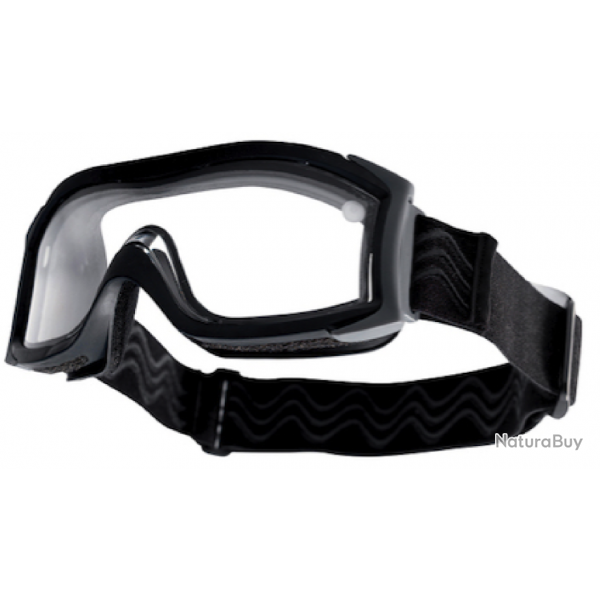Masque de protection X1000 double cran (603889) - Noir / Verres transparents - Boll