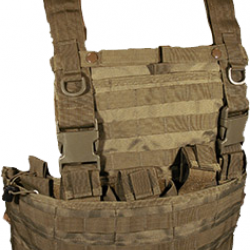 Chest Rig MOLLE convertible - Tan - Swiss Arms