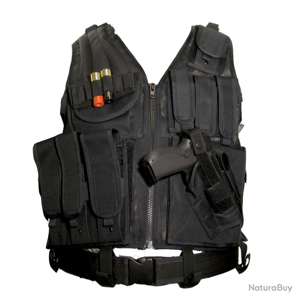 Gilet tactique BT-4 - Noir - Swiss Arms
