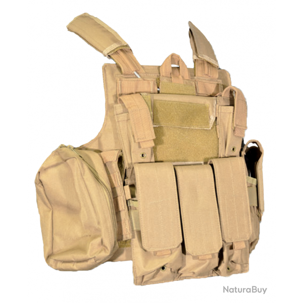 Plate carrier CRS type CIRAS - Tan - Swiss Arms
