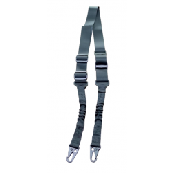 Sangle 2 points Bungee (604146) - Noir - Swiss Arms