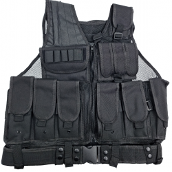 Veste Tactique - Noir - Swiss Arms