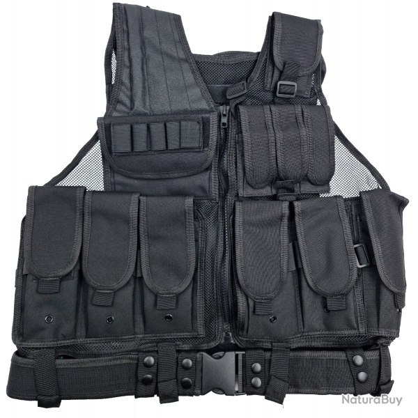 Veste Tactique - Noir - Swiss Arms