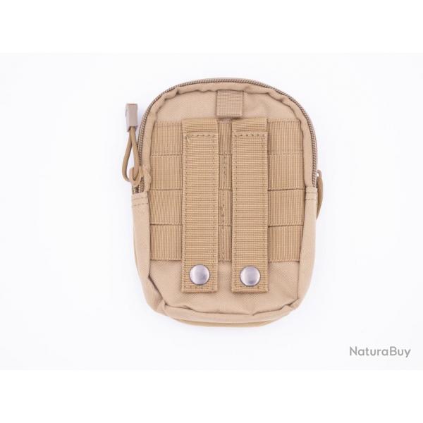 Utility Pouch MOLLE - Tan - Swiss Arms