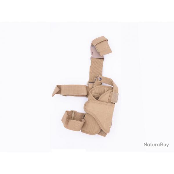 Holster de cuisse universel Snake - Droitier / Tan - Swiss Arms