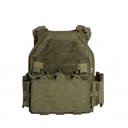 Porte plaque détache rapide - Olive Drab - Swiss Arms