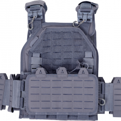 Porte plaque détache rapide - Gris - Swiss Arms