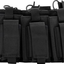 Porte chargeur 3 poches - Noir - Swiss Arms